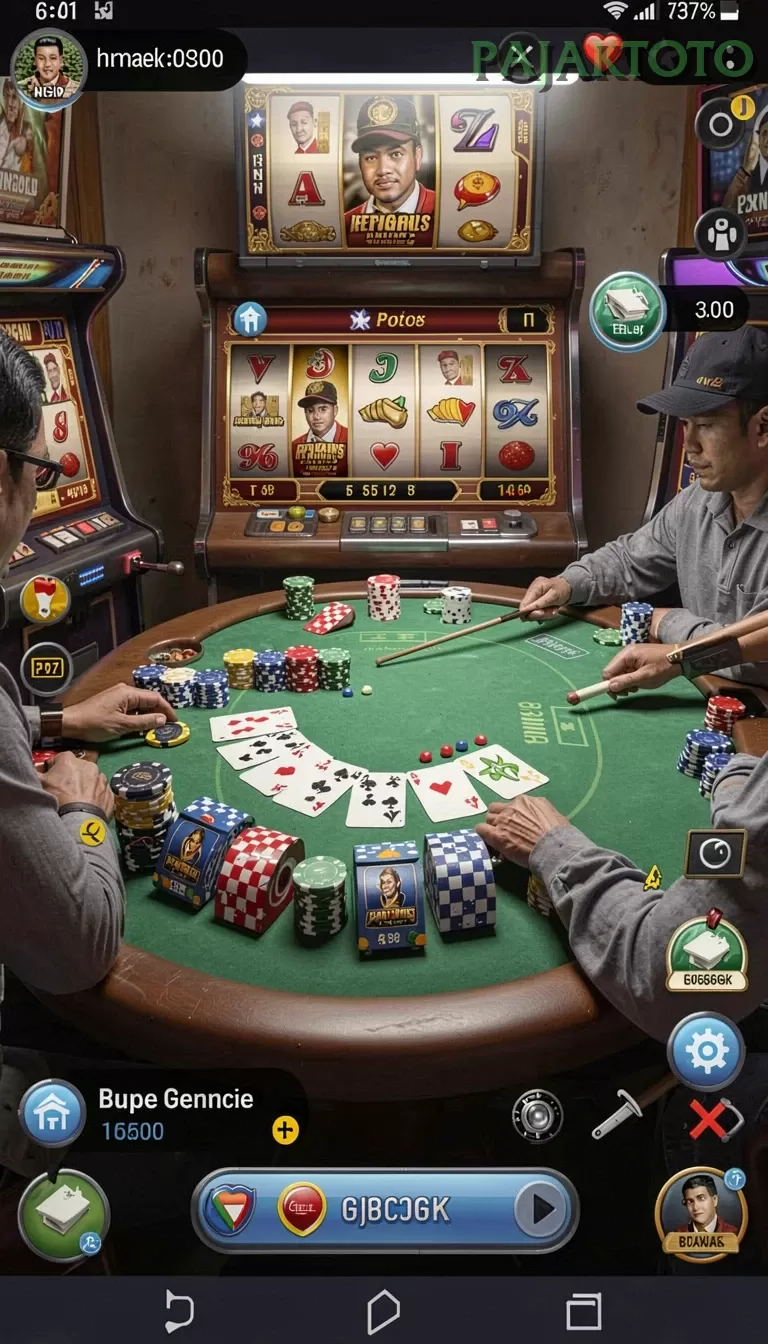 Cuplikan layar 567LUCK — pengaturan akun