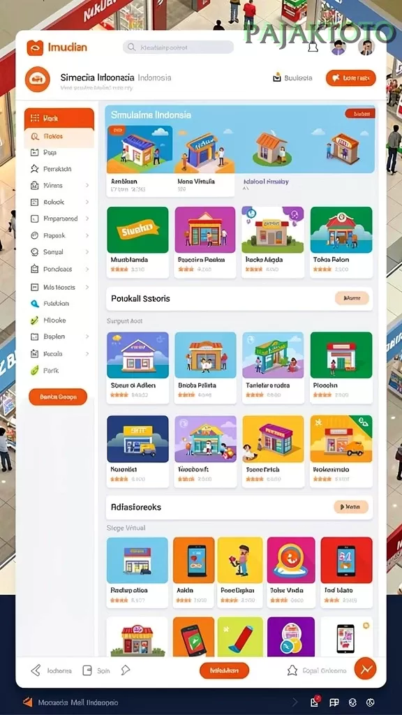Cuplikan layar 8368SLOT — pengaturan akun